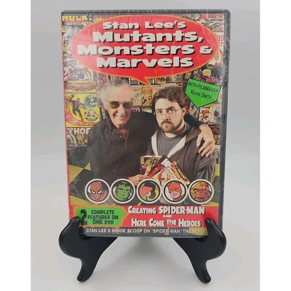 Stan Lees‎ Mutants, Monsters and Marvels (DVD, 2002) Sealed